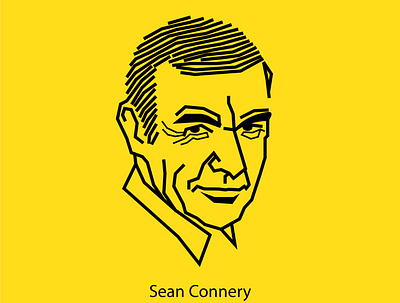 Sean Connery branding design graphic graphic design graphicdesign illustration logo logodesign vector vector illustration visual visualdesign