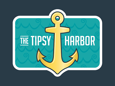 The Tipsy Harbor Wine Label New Look