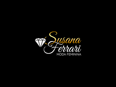 Susana Ferrari - Moda Feminina degrade diamante logo moda