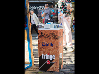 Edinburgh Fringe Festival artworking branding design edinburgh environmental design festival graphic design illustration illustrator logo mockup print design scotland signage street design vector