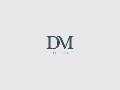 DM Scotland brand branding freelance freelancedesigner graphicdesign graphicdesigner graphicdesigns logo marque navy scotland smallbusiness socialmedia