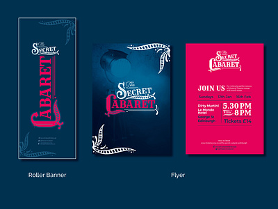 The Secret Cabaret Branding