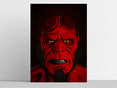 Hellboy Illustration