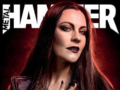 Metal Hammer Nightwish Cover art band cover creative design editorial magazine magazines metal music nightwish photography