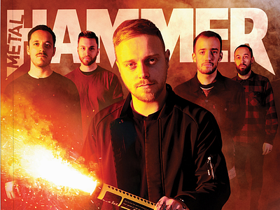Metal Hammer Architects Cover architects cover creative design editorial photoshop