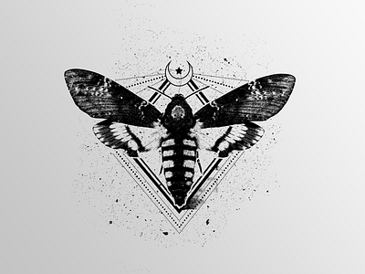 Metal Hammer/Moth Icon creative design editorial icon magazine moth