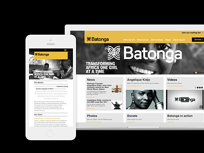 The Batonga Foundation Website