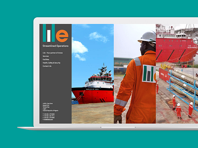 lile website africa business full background lagos logistics operations responsive rig repair vertical website