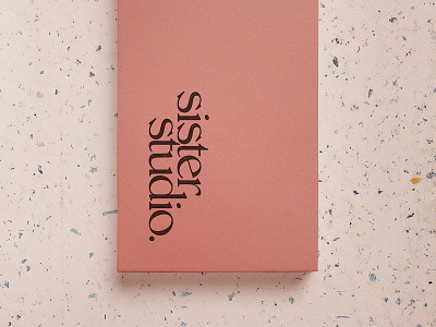 Sister Studio branding design logo typography