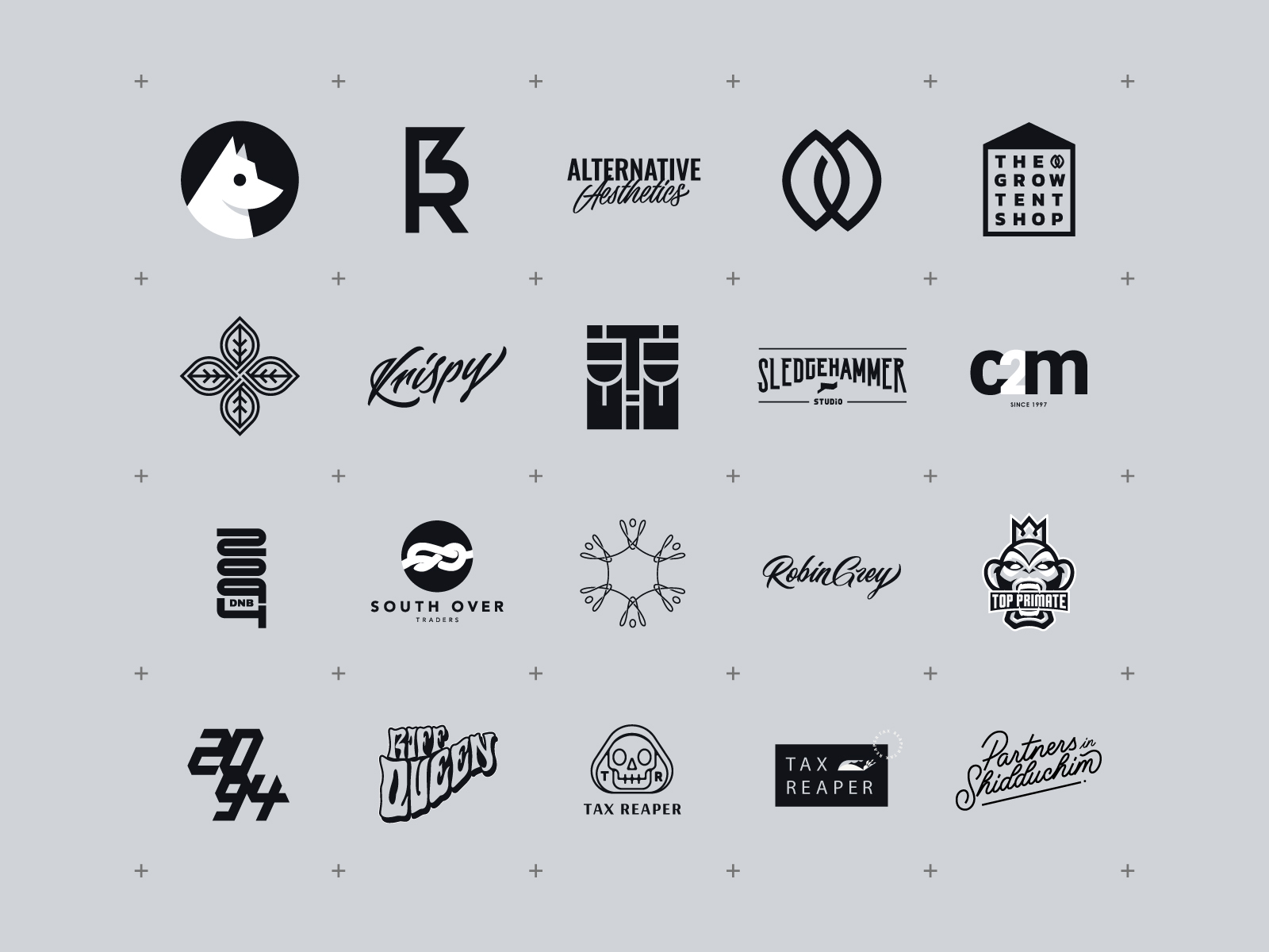 Logo Collection 17-21 by BagelDog on Dribbble