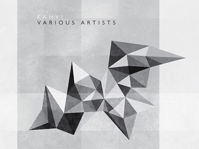Kahvi Various Artist album cover cover kahvi monochrome triangle