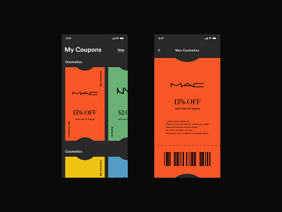 Daily UI 061 - Redeem Coupon 🎟