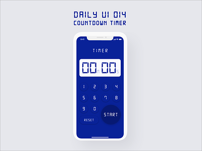 Daily UI #014 - Countdown timer ⏰