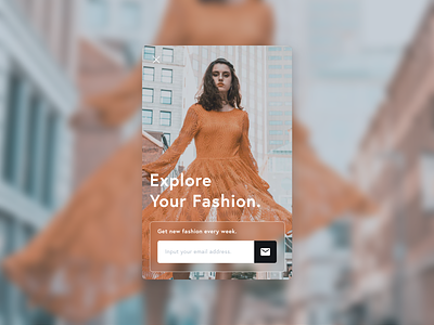 Daily UI 026 | Subscribe 👗