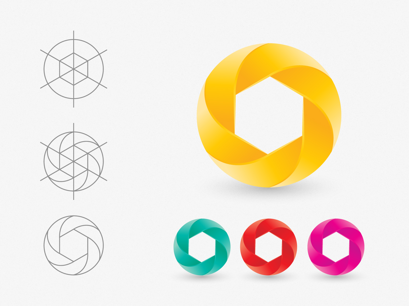 A Random Experiment with Aperture Ring by A.B. Zaman on Dribbble