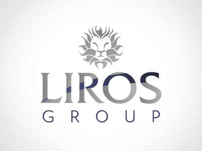 LIROS Group Logo corporate logo friz quadrata lion logo