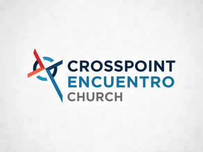 Crosspoint Encuentro Church Logo church logo cross