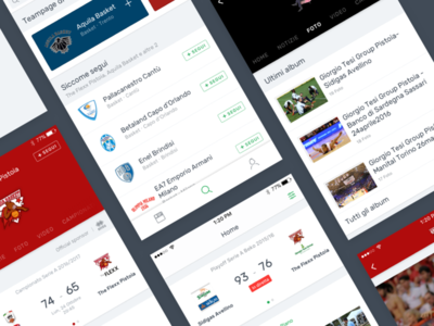 Slyvi — Redesign discover live match search sport ui