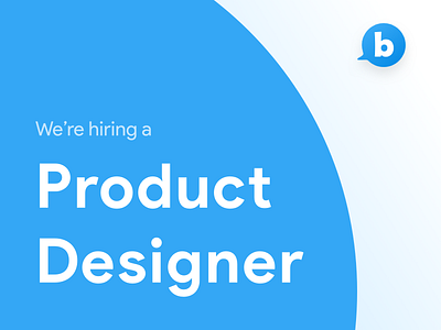 Hiring Product Designer 🖋️