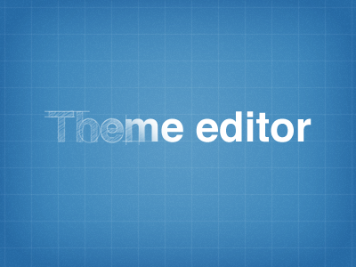 Theme editor icon
