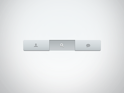 Navbar with active button bar button form navigation search ui