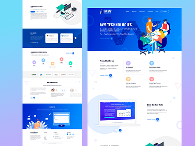 It Landing page