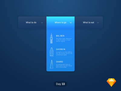 #33 | Drop-down | .sketch daily ui dailyui download drop down free freebie london menu sketch