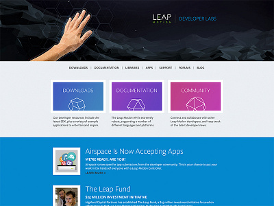 Leap Motion Developers Top