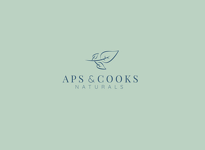 Aps & Cooks Naturals all natural branding logo logo design