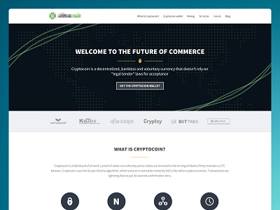 Crypto Currency Landing Page branding crypto design landing landing page ui ux website