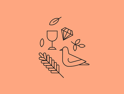 Podcast artwork / #2 / Detail cover art design digital digital art icons illustration line art lineart minimalist symbols vector