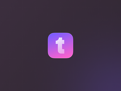 Tumblr App Icon Playoff icon design tumblr playoff ui design