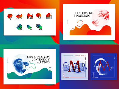 2018 app bauhaus branding custom design grabient gradient icon identity illustration interaction layout logo typography ui ux vector web