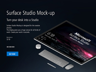 Isometric Microsoft Surface Studio Mockup customizable desktop computer dial editable isometric computer isometric desktop isometric apple keyboard microsoft microsoft surface studio mock up