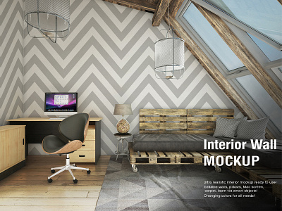 Interior Wall Mockup