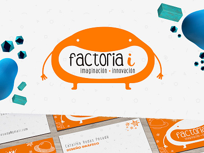 Factoría I branding branding design logo vector