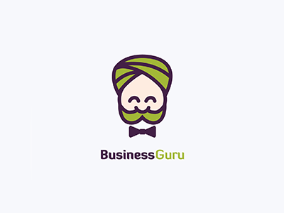 Business Guru Logo Design business guru logo logo design relax