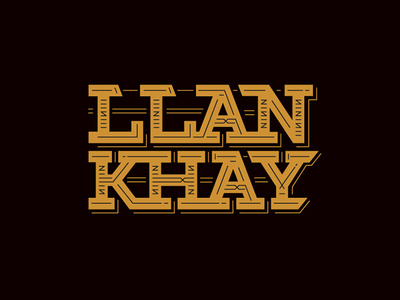 LLANKHAY CHOCOLATE LOGO andean artisanal black branding chocolate ecuador font gold icon logo logotype type