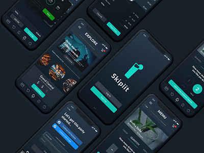 Skipiit Redesign app design mobile app design mobile ui ui ui design uxui