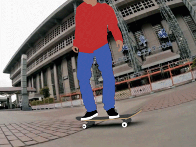 Skate Animation 2018 after effects after effects animation deck element frame by frame illustration illustrator new skate skateboarding tre flip trim paths trucks wheels