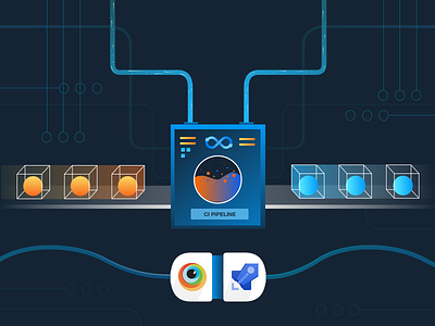 Seamless Integration with BrowserStack + Azure DevOps automation browserstack code design illustration integration mobile testing web