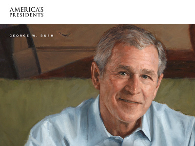 Smithsonian's America's Presidents Companion Website exhibit web design