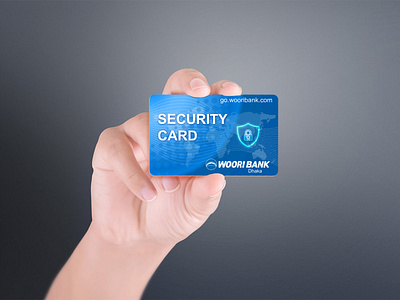 bank security card
