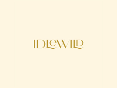 Idlewild Logotype art direction brandidentity branding collateral creative direction design home identity logo logotype stationery typography