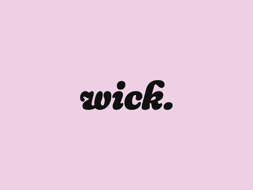 Wick Logotype by Max Hofert on Dribbble