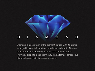 Diamond - Figma practices design diamond figma illustration practices ui ux web webdesign website