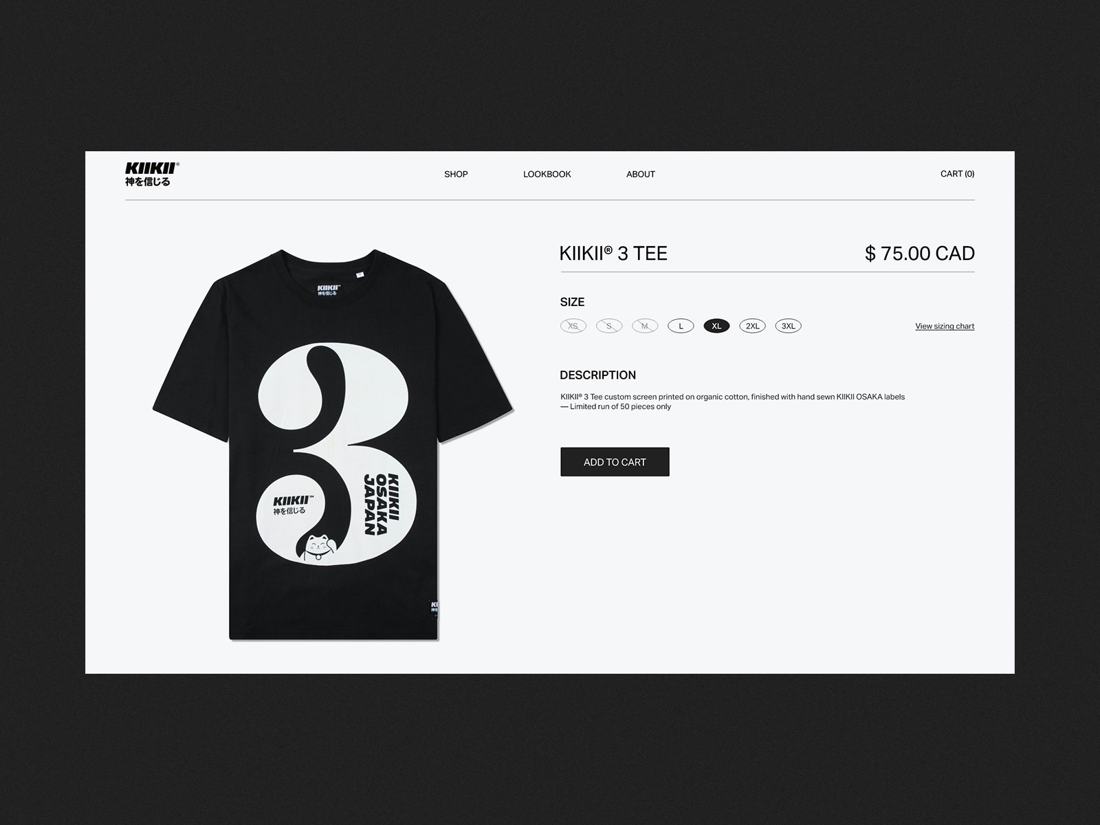 Product page by Lionel on Dribbble
