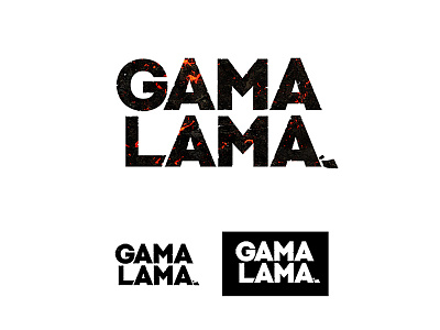 Gama Lama illustration illustrator lava logo photoshop vector