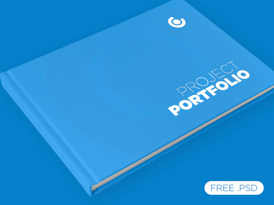 Hardcover Book Mockup - Free PSD