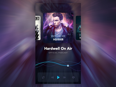 Music App app design hardwell music play player ui ux